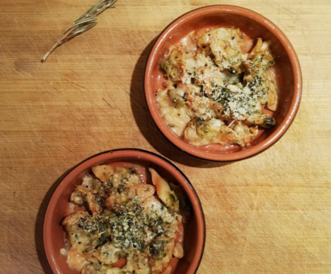 Machas Parmesana